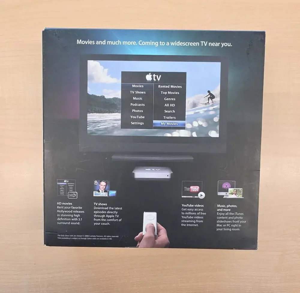 Apple TV (1st Generation) 40GB Media Streamer Model A1218